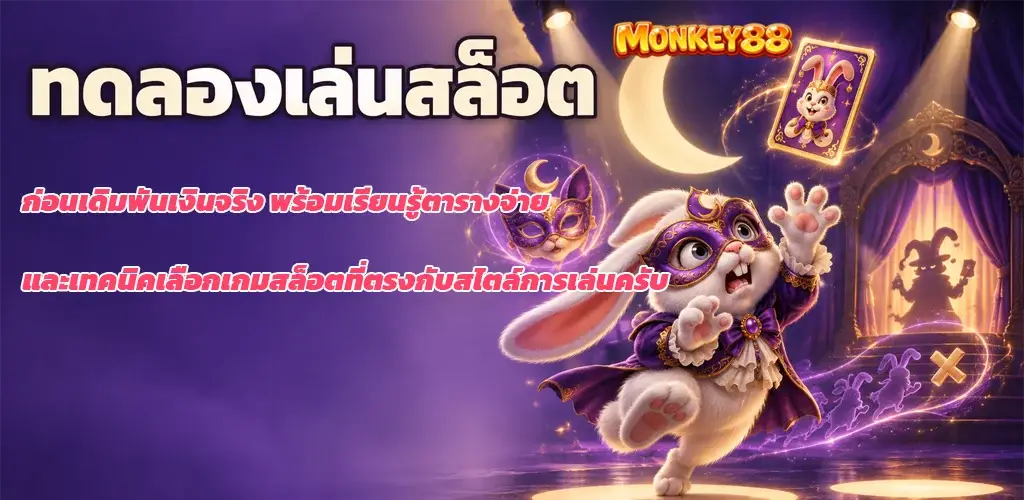 monkey88-ทดลองเล่นสล็อต